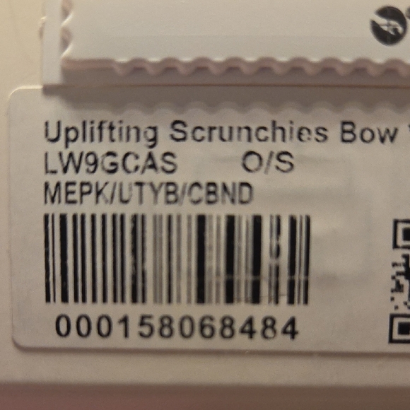 lululemon athletica Scrunchie Trio - Pink, Blue, Tan - Picture 2 of 2